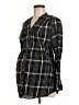 Motherhood Black Long Sleeve Button-Down Shirt Size Med Maternity - photo 1