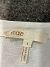 Maje Plaid White Short Sleeve T-Shirt Size Sm (1) - photo 7