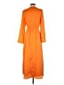 MNG Orange Casual Dress Size 4 - photo 2