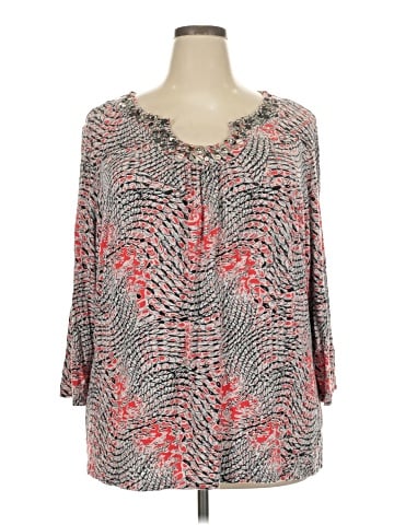 Ruby Rd. 3/4 Sleeve Blouse (view 1)