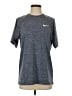 Nike 100% Polyester Gray Active T-Shirt Size S - photo 1