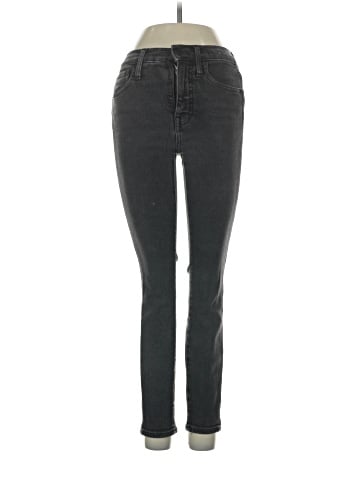 Madewell Petite 10" High-Rise Skinny Jeans in Starkey Wash (view 1)
