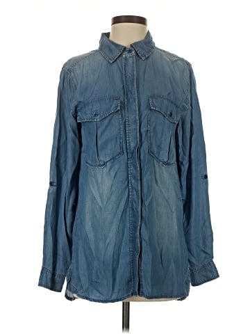 MICHAEL Michael Kors Long Sleeve Button-Down Shirt (view 1)