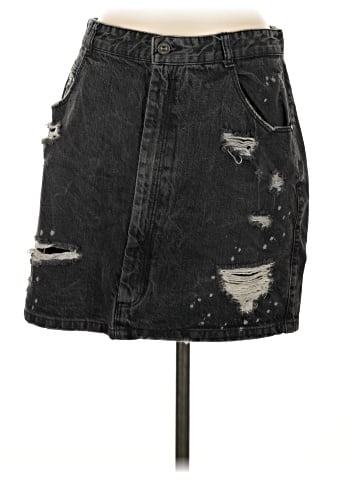 Trafaluc by Zara Denim Skirt (view 1)