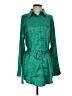 12th Tribe 100% Polyester Green Casual Dress Size S - photo 1