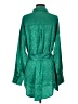 12th Tribe 100% Polyester Green Casual Dress Size S - photo 2