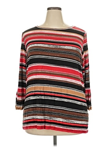 Ruby Rd. 3/4 Sleeve Top (view 1)