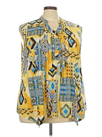 Links Sleeveless Blouse (view 1)