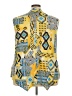 Links Yellow Sleeveless Blouse Size 3X - photo 2