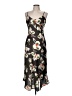 Millibon 100% Polyester Floral Black Casual Dress Size M - photo 1
