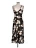 Millibon 100% Polyester Floral Black Casual Dress Size M - photo 2