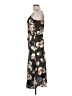 Millibon 100% Polyester Floral Black Casual Dress Size M - photo 5