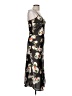 Millibon 100% Polyester Floral Black Casual Dress Size M - photo 4