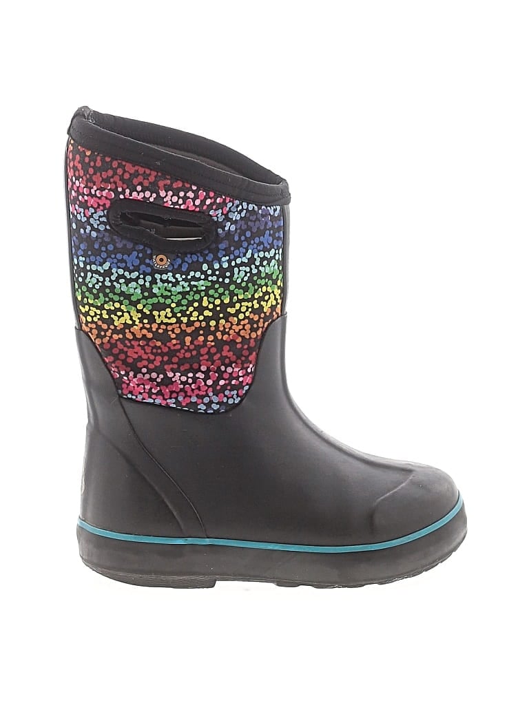 Pre-owned Bogs Kids' Rain Boots In Black