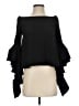 Ellery 100% Polyester Black 3/4 Sleeve T-Shirt Size 2 - photo 1