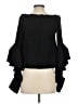 Ellery 100% Polyester Black 3/4 Sleeve T-Shirt Size 2 - photo 2