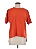 Topshop Orange Short Sleeve Top Size 8 - photo 1