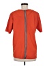 Topshop Orange Short Sleeve Top Size 8 - photo 2