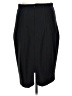 Express Solid Black Formal Skirt Size 10 - photo 2