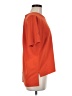 Topshop Orange Short Sleeve Top Size 8 - photo 4