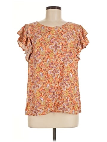 Anne Carson Short Sleeve Blouse (view 1)