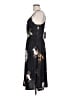 Ouges Floral Black Cocktail Dress Size L - photo 5