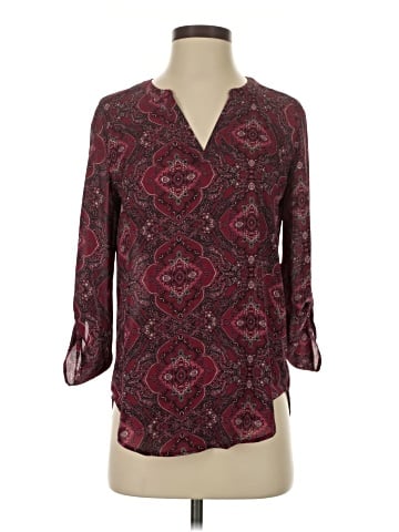Maurices 3/4 Sleeve Blouse (view 1)