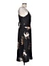 Ouges Floral Black Cocktail Dress Size L - photo 4