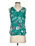 Candie's 100% Polyester Teal Sleeveless Blouse Size S - photo 1
