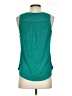 Candie's 100% Polyester Teal Sleeveless Blouse Size S - photo 2