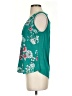Candie's 100% Polyester Teal Sleeveless Blouse Size S - photo 5