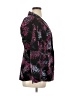 Lane Bryant Floral Purple Blazer Size 16 - photo 4
