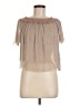 Amanda Uprichard 100% Nylon Tan Sleeveless Blouse Size M - photo 1