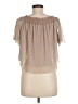 Amanda Uprichard 100% Nylon Tan Sleeveless Blouse Size M - photo 2