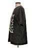 Zutter Animal Print Black Short Sleeve T-Shirt Size S - photo 5