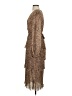 Fab'rik 100% Polyester Animal Print Brown Cocktail Dress Size S - photo 5