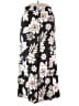 Torrid Floral Black Casual Pants Size 3X Plus (3) - photo 1