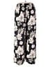 Torrid Floral Black Casual Pants Size 3X Plus (3) - photo 2
