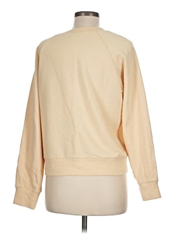 Madewell Let's Sail Away (Re)sourced Cotton Crop Sweatshirt (view 2)