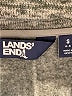 Lands' End 100% Polyester Gray Pullover Sweater Size S - photo 7