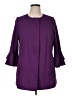 ELOQUII Purple Coat Size 14 Plus - photo 1