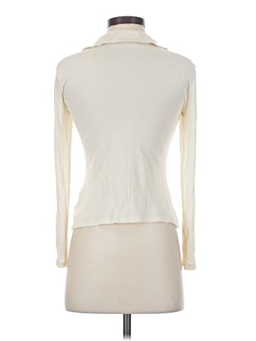 Madewell Ruched Polo Cardigan (view 2)