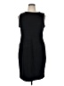 Apt. 9 Houndstooth Black Casual Dress Size XL (petite) - photo 1