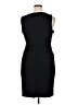 Apt. 9 Houndstooth Black Casual Dress Size XL (petite) - photo 2