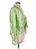Carlisle Green Long Sleeve Blouse Size 12 - photo 4