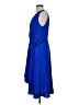DKNY 100% Polyester Blue Cocktail Dress Size 10 - photo 5