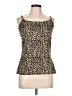 Apostrophe Tan Sleeveless Top Size L - photo 1