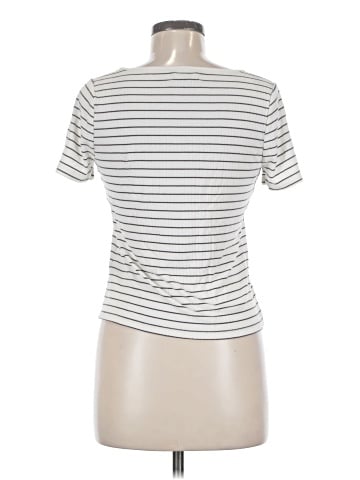 Madewell Ribbed Square-Neck Crop Top (view 2)