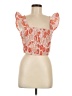 Lulus 100% Polyester Orange Tube Top Size M - photo 1