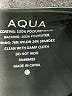 Aqua 100% Polyurethane Black Leggings Size M - photo 7